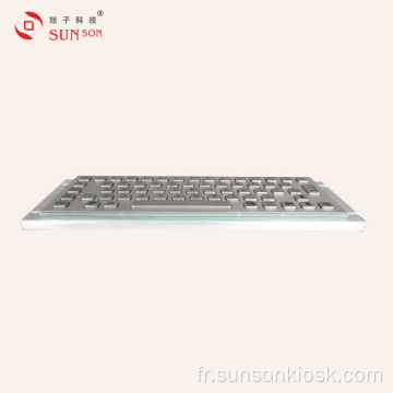 Clavier en acier inoxydable renforcé